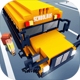 校车模拟器块状世界